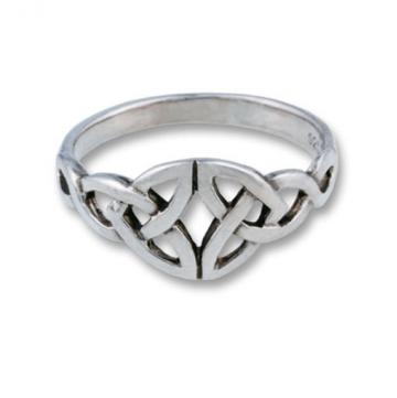 Sterling Silver Triquetra Ring