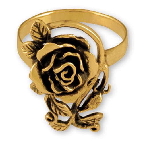 Gypsy Gold Victorian Rose Ring