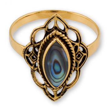Gypsy Gold Marquise Ring (with Stone)
