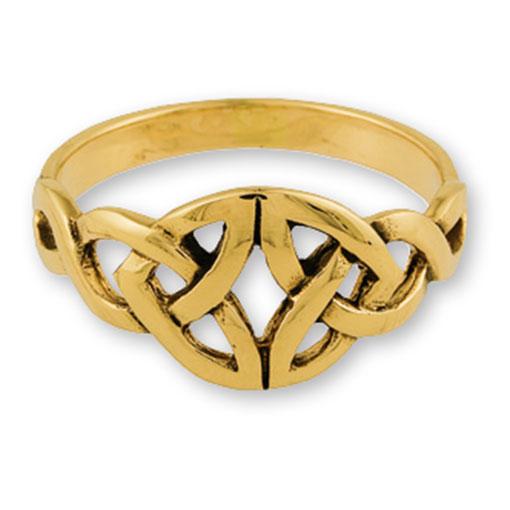 Gypsy Gold Ring Celtic Knot
