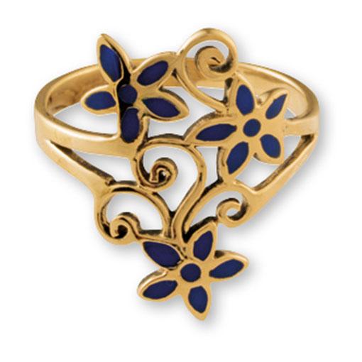 Gypsy Gold Flower Ring