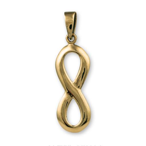 Gypsy Gold Infinity Pendant