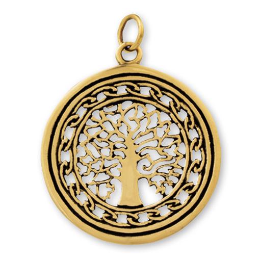 Gypsy Gold Tree Of Life Pendant
