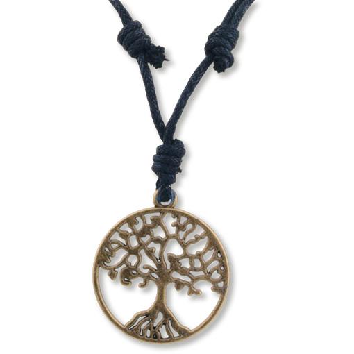 Brass Tree of Life Necklace - 10 pack