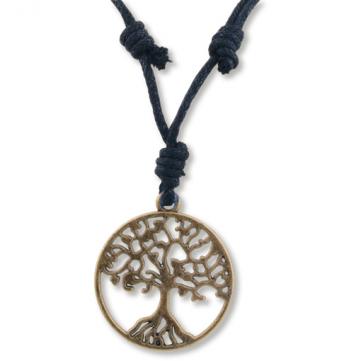 Brass Tree of Life Necklace - 10 pack