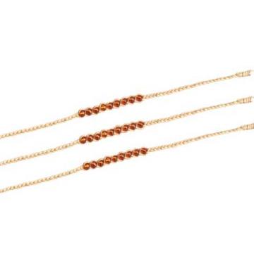 Orange Dream Beads Bracelets- Energy (pack of 10)