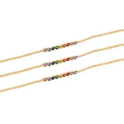 Rainbow Dream Beads Bracelets- Happiness (pack of 10)