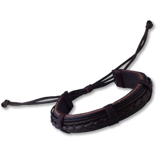 Cuff Bracelet with Braid - 10 Pack